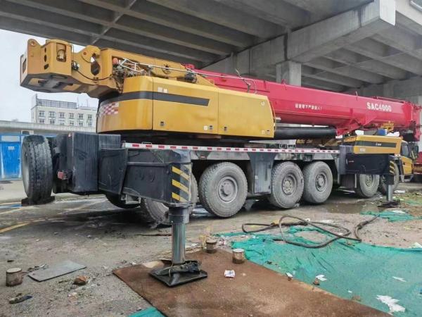 16t Maximum Lifting Weight Used 12 Year Sy 300 Tons Mobile Crane Large Lifting Machinery