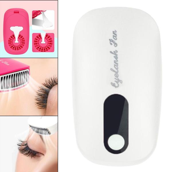 Mini Eyelash Dryer Fan Rechargeable USB Electric Fan For Grafting And Planting Needs