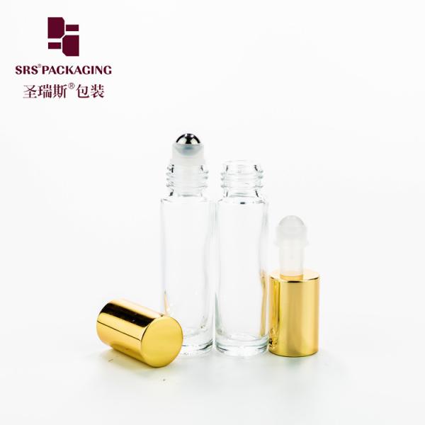BLPM Mould Glass Roller Bottle 10ml Leak Proof Aluminum Cap Steel Ball