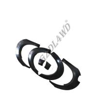 Amortisseur tous terrains noir de voûte de roue de voiture d'ABS pour Ford Ranger 2022 pièces d'auto