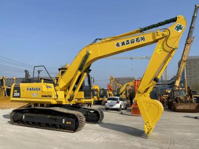 PC200-8 usou a máquina escavadora Used Crawler Excavator de KOMATSU