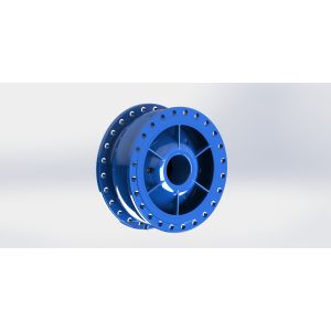 Дуктильный утюг не хлопает задерживающему клапану с дизайном отражетеля динамическим