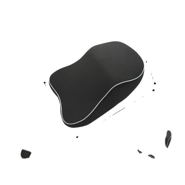 Black Custom LOGO Car Neck Support Pillow Memory Foam Ergonomic Orthopedic Neck Pillow