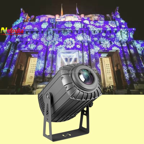 Nebula Dynamic 300w LED Gobo Zoom Image Projection Water Wave Floating Effect Light Gobo Projector
