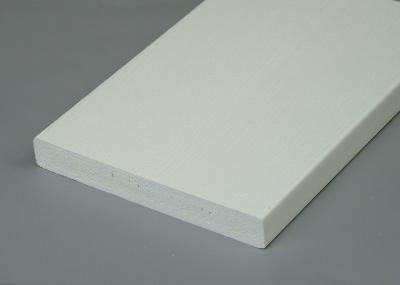 placa lisa da guarnição do PVC de 10ft com espuma do PVC com tempo longo para a janela