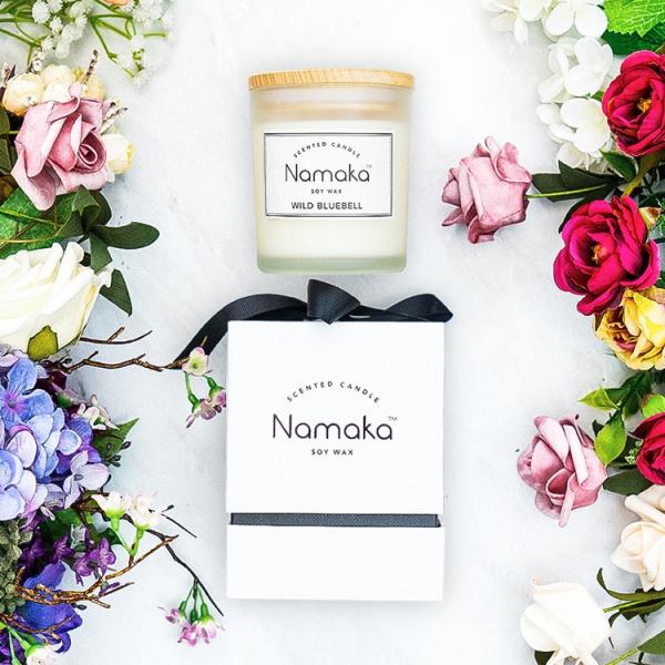 Логотипная лента картонная свеча подписная коробка роскошная подарочная упаковка