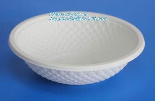 round eco friendly corn starch plates restaurant disposable plates,Safe product biodegradable salad plate biodegradable