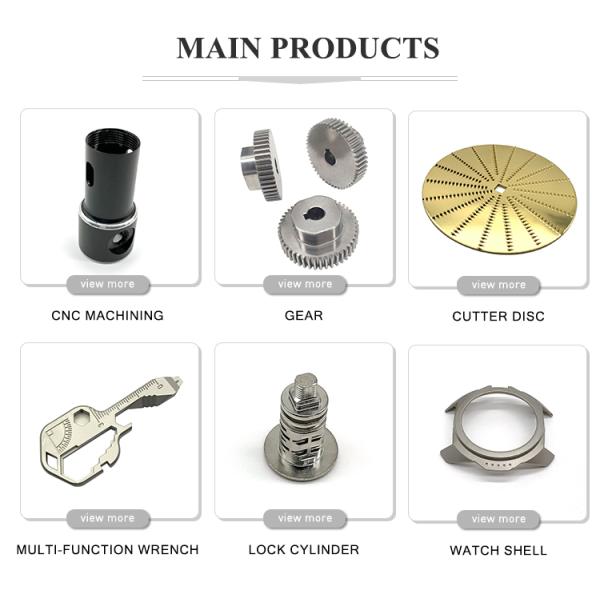 Parties d'estampage métallique haute résistance de haute précision Parties d'impression 3D micro-compliquées