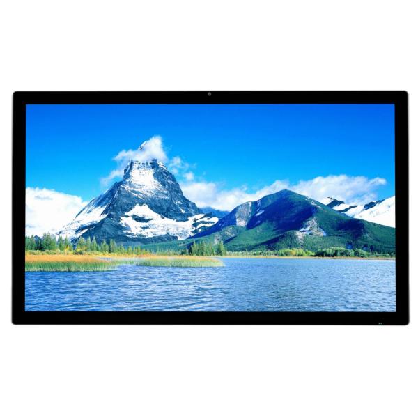 Капацитивный LCD Smart Board Touch 65 дюймов 4K 3840*2160 Антиотражающий закаленный стеклянный монитор Нет системы для телевидения Школьный торговый центр