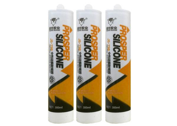 Permanently Flexible All Weather Outdoor Clear Silicone Sealant For Wet Rooms Decoration