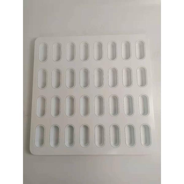 32 Cavities 600x600mm Hot Dog Bun Baking Pan Sturdy Structure