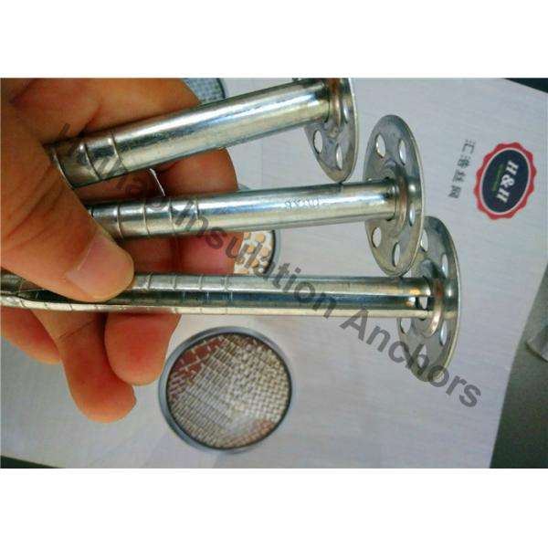 Goujon d'ancrage isolant M8 en acier inoxydable avec rondelle de 30 mm