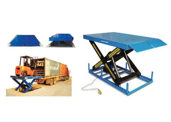 SLT50 Non Skid Stationary Lift Platform For Department Stores Capacity 5 Ton