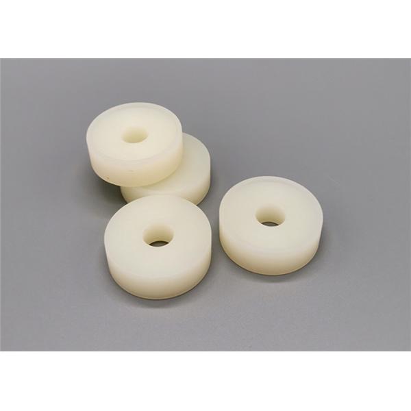 Отлитая в форму пластмасса машинного оборудования разделяет цвет белизны шайбы изоляции нейлона пластиковый