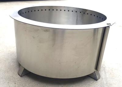 76cm Smokeless Fire Stove Double Wall Stainless Steel 30 In Round Pit