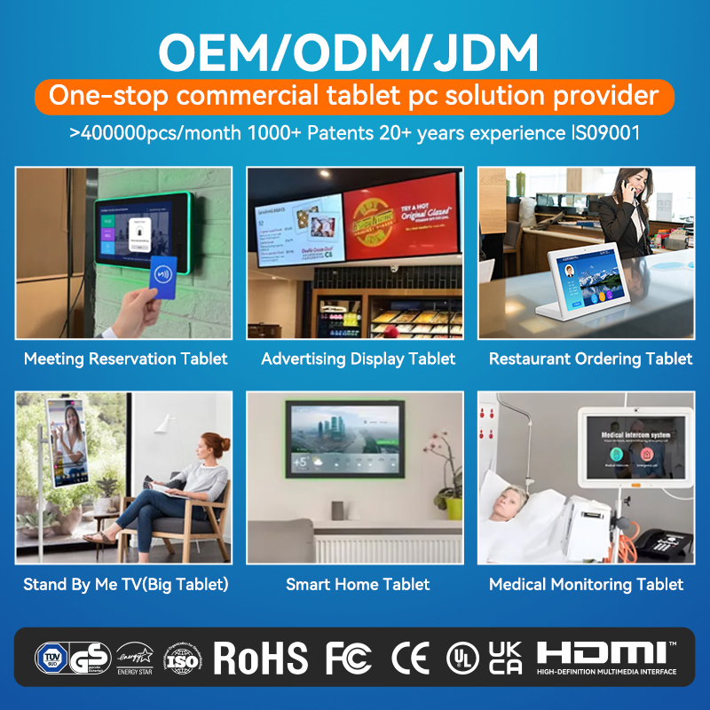 7 Inch Face Recognition Access Control Terminal with Android System for Smart Building Security Applications