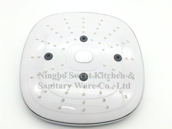 ABS plastic material chrome plating shower head hand shower top shower rain shower set high quality bathroom accessories