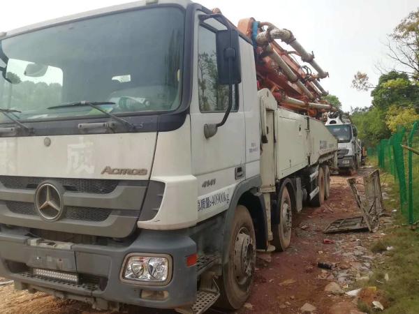Service après-vente Zoomlion 52m Pompes à béton de camion d'occasion
