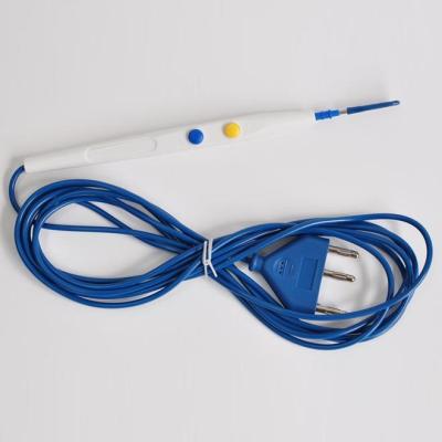 Electrosurgical revestido único uso escreve o elétrodo 30 Cm