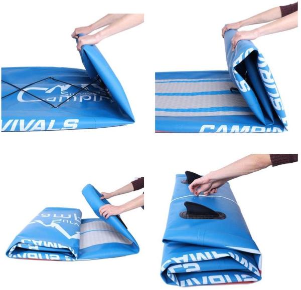 Blue Youth 11'X32X6 Inflatable Surf SUP Stand Up Paddle Board