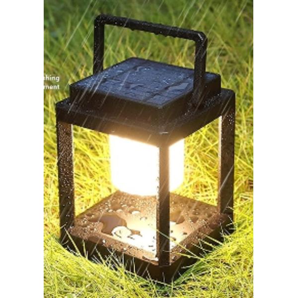 Солнечный светодиодный свет теплый белый ABS ПК поликристаллический кремниевый с