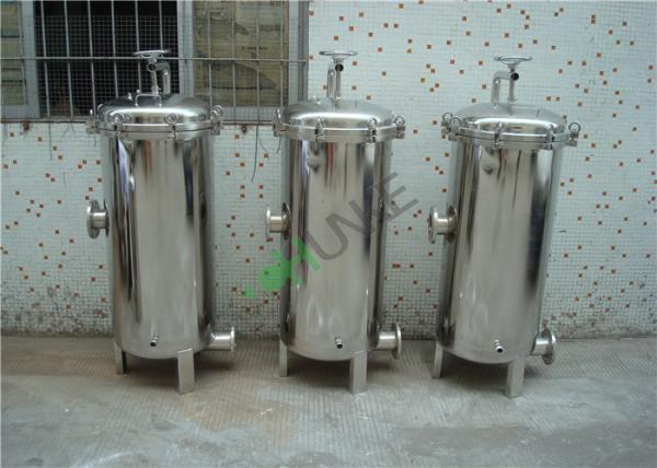 Alojamento de filtro da água do RO de 40 polegadas, tanque do alojamento de filtro do cartucho de 5 PP do mícron