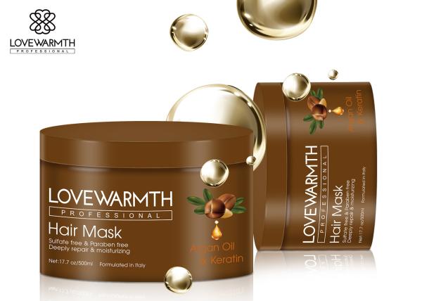 Unisex Argan Oil Hair Mask Deeply Nourishing Conditioning Treatment Repair Damaged Hair Tip