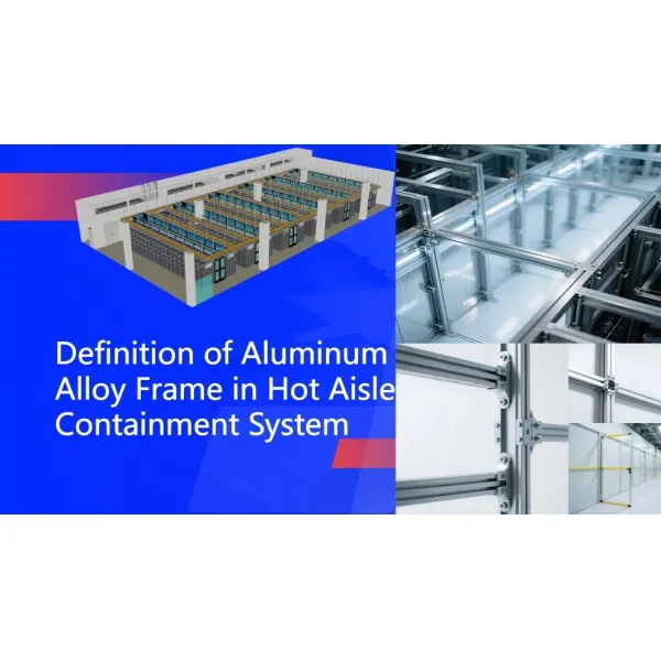Hot Aisle Containment Aluminum Alloy Framing Modular Data Center Suppliers in Europe