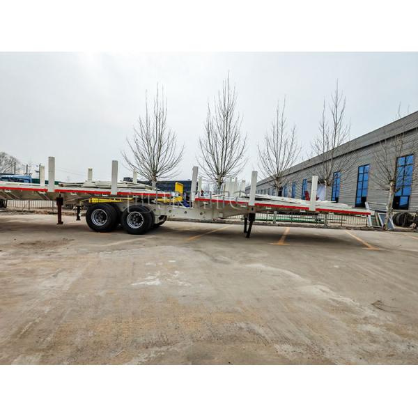 2axle 3 Axles 50ton 20feet 40ft 45ft Flatbed Flat Bed Container Semi Trailer Flatbed Trailer for Sale