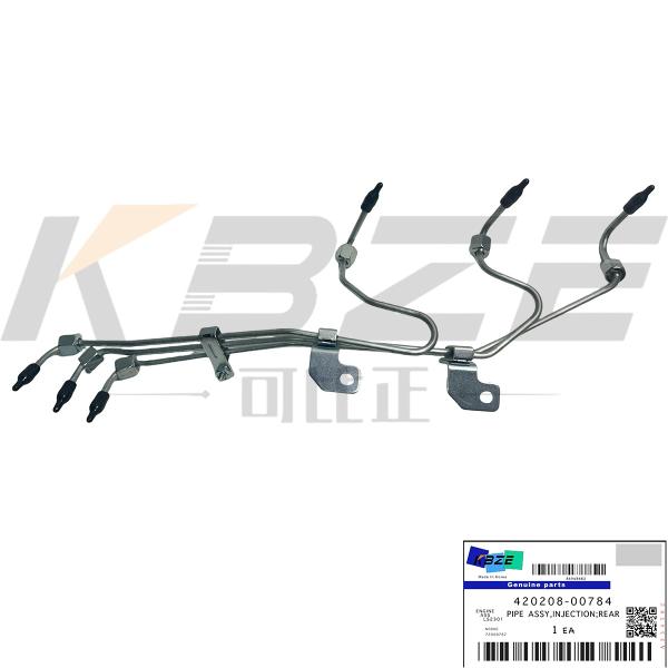 KBZE 420208-00784 420208-00788 DOOSAN DX12TIS ENGINE FUEL LINES FOR DX360-7 DX450 DL420 DX500