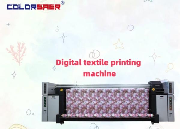3.2m I3200 Printheads Digital Sublimation Printer with Heater All-in-one Textile Printing System Factory Direct Sale