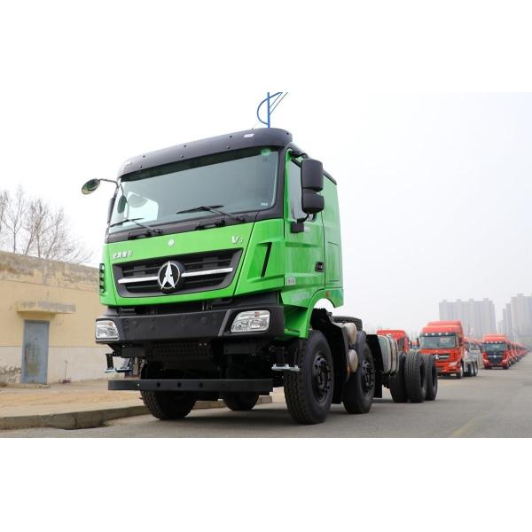 7.5T Передняя ось Beiben Dump Truck Ручная коробка передач Левое рулевое управление с задней камерой