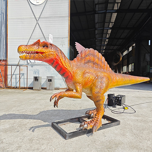 Jurassic Life Size Animatronic Dinosaurs Mechanical Simulation Animatronic Spinosaurus Dinosaur