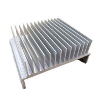 10.0m m 6061 perfiles de aluminio de la protuberancia del disipador de calor para la máquina