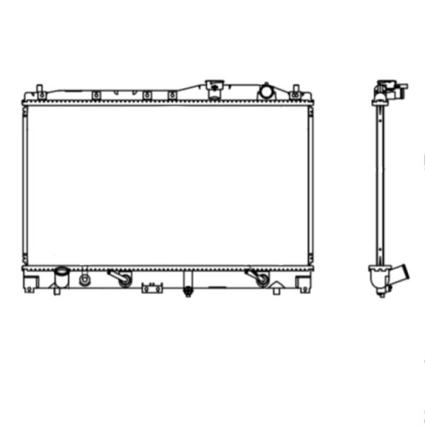 High Quality Auto Parts Radiator 19010-P1R-902