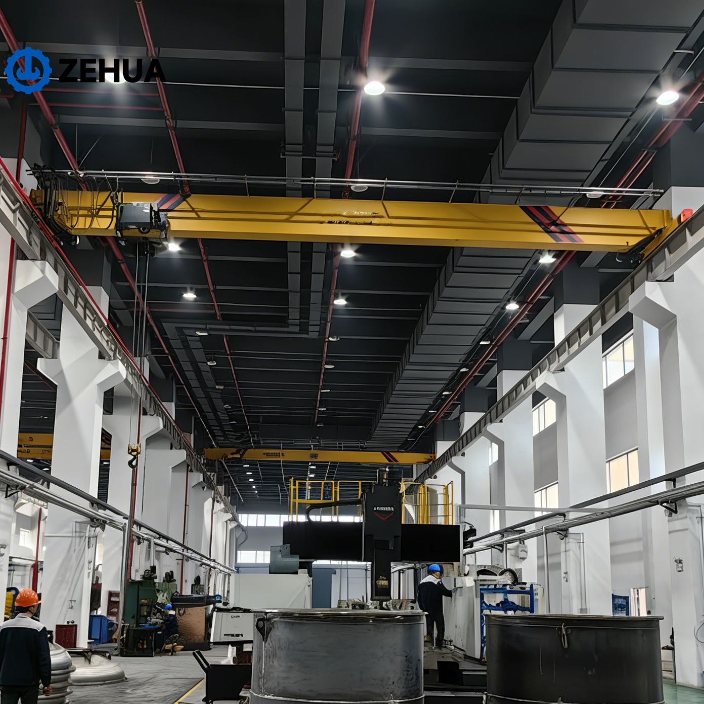 HD Europe Standard Single Girder Overhead Crane