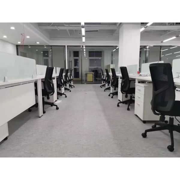 Modern Executive Staff Desk Extendable Factory Price Modern Office Furniture Modular Workstation Mesh Office Computer Chair
