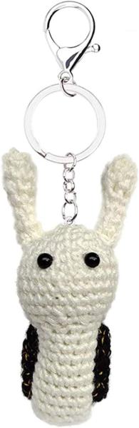 Crochet Plush Keychain - Keychain Accessory Handmade Bag Charm Key Chain Car Keyring Charm Handbag Bag Purse Pendant