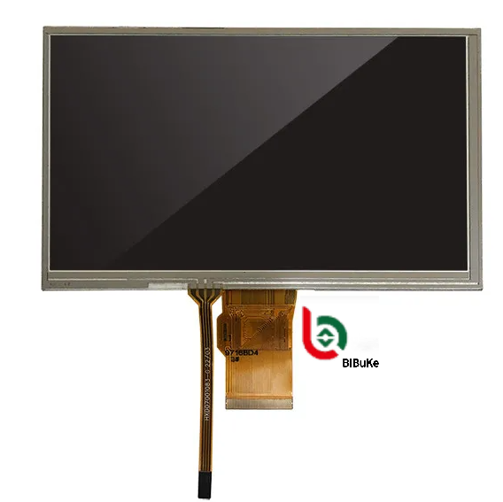 7 Inch 800x480 Resolution RGB 24 Bit Interface TFT LCD Display with Resistive Touch Screen