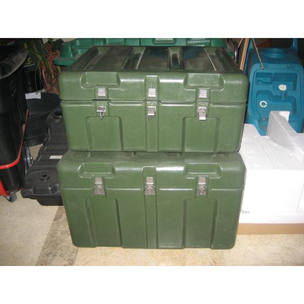 Os casos moldados Roto resistentes do MI 600 Waterproof à prova de choque para o instrumento militar