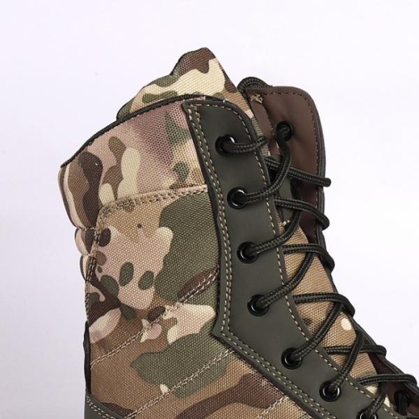 Shengjie CE Certificate Comfortable Breathable EVA Insert Mesh Boots with Durable Lace up Closure Fabric Outdoor Shoes