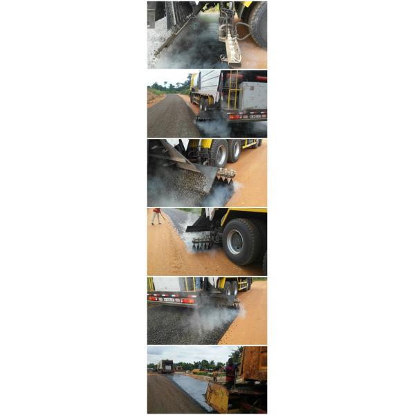 HOWO Construction Asphalt Rubber Chip Sealer Macadam Gravel Synchronous Truck