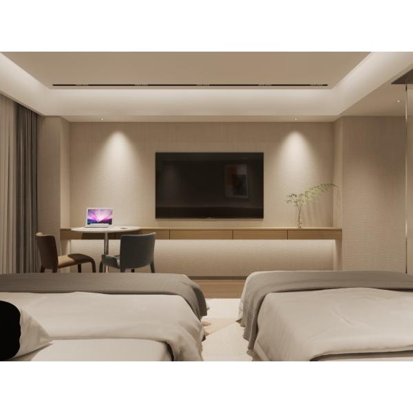 International Hotel Bedroom Furniture Wood Finish Customization Project