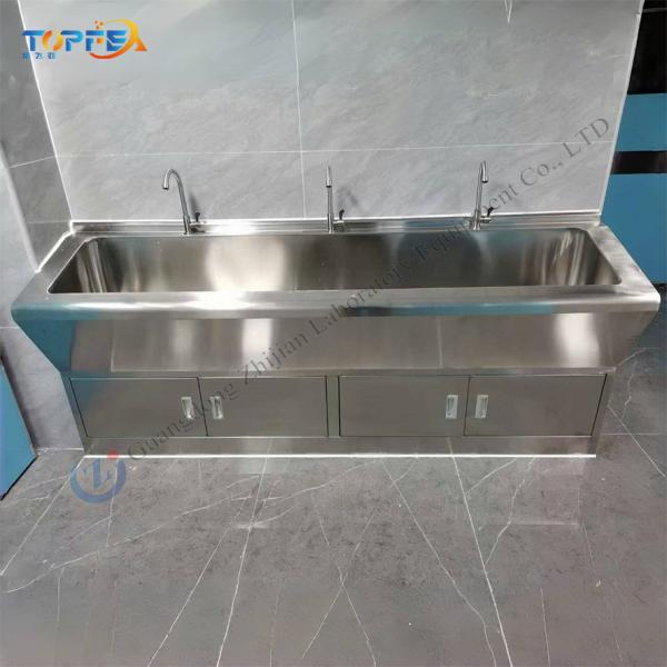 Strong Load-Bearing Stainless Steel Laboratory Bench for Heavy Duty Workload