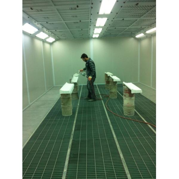 Surface Coating Dry filter Retractable Furniture Paint Booth