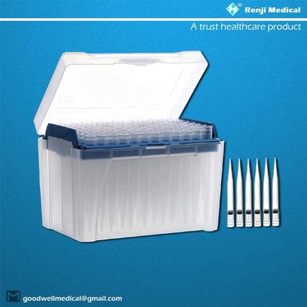 Пипетка Renji медицинская фильтрованная наклоняет 1000ul совместимое с Eppendorf