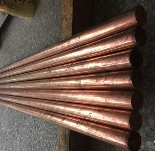 99.9% Pure C11000 Grade ASTM Standard Round Copper Bar and Rod 4-250mm Diameter