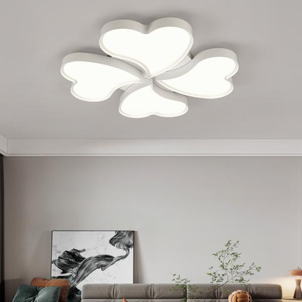 Ultra-thin Recessed Led Ceiling Lights Creative Bedroom Minimalist Study Petal Ceiling Lights(WH-MA-265)