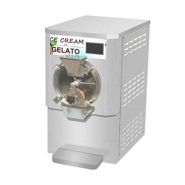 Ce Certified Italian Ice Cream Batch Freezing Commercial Desktop Hard Ice Cream Machine