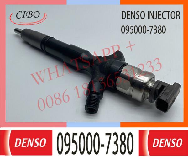 Inyector de combustible diesel Common Rail original 095000-7380 para TOYOTA 23670-30240 23670-0L070